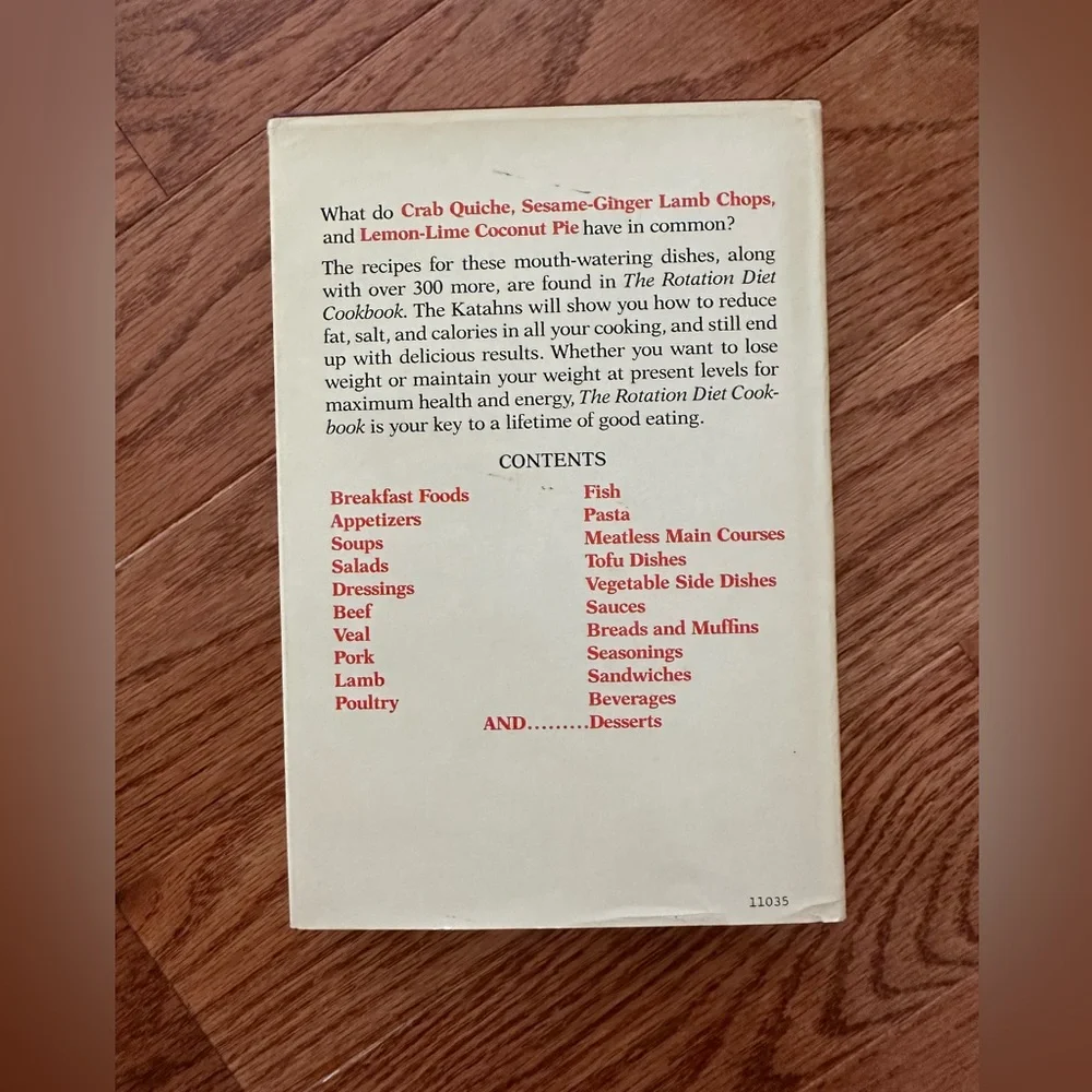 Healthy Eating with The Rotation Diet Cookbook